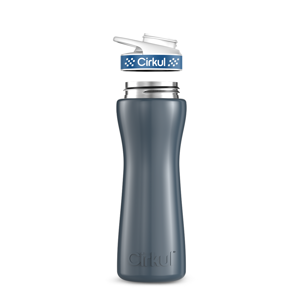 22oz. Stainless Steel Bottle & Comfort Grip Lid