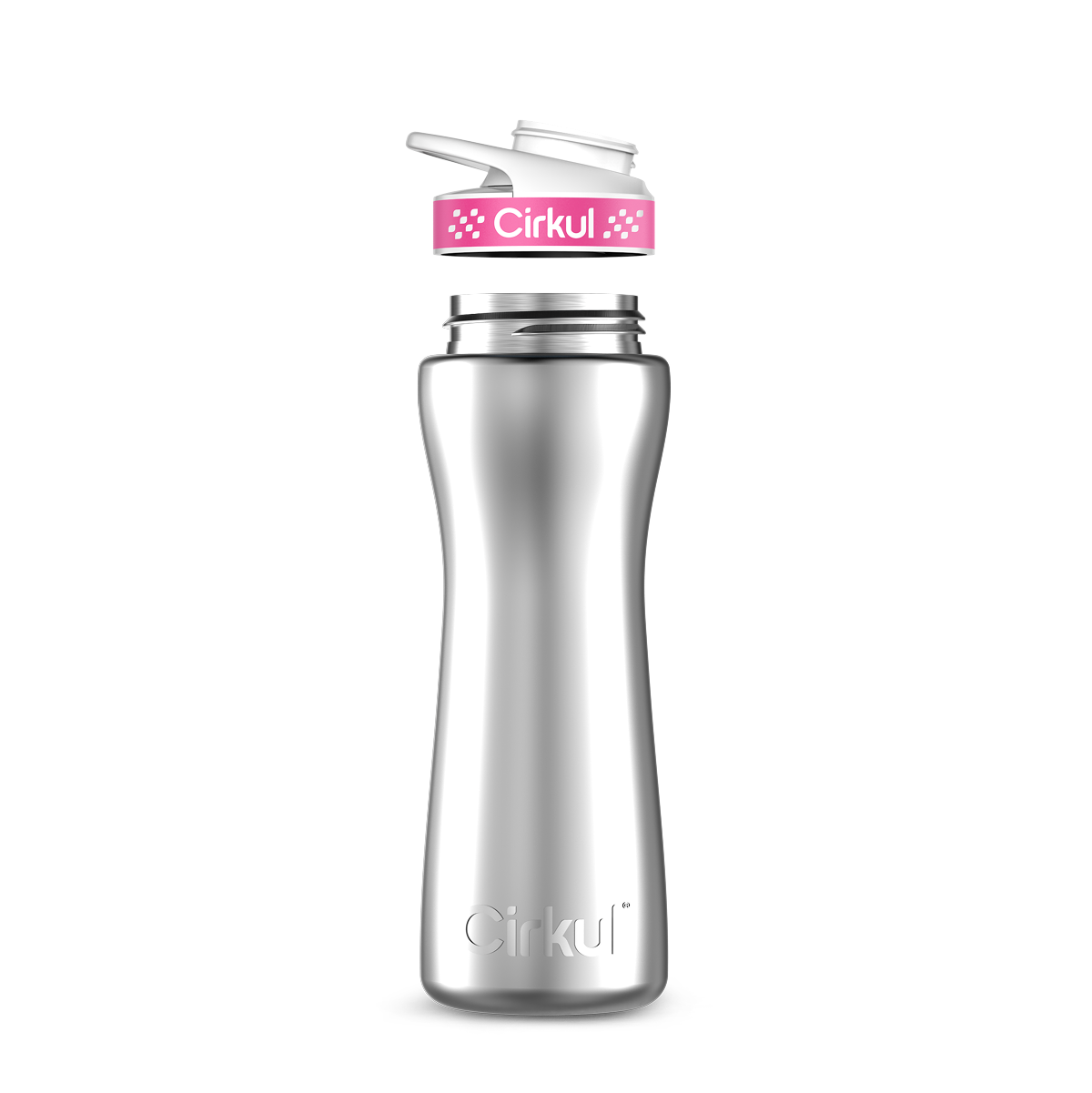 22oz. Stainless Steel Bottle & Comfort Grip Lid